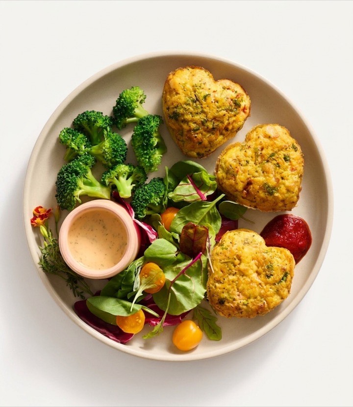 Applewood Smoked Bacon and Hatch Chile Frittata Daybreak Plate with broccolini and greens